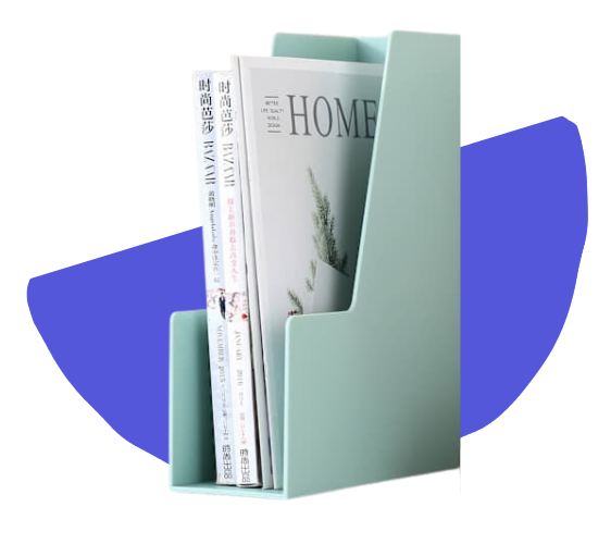 At Home Magazine Holders